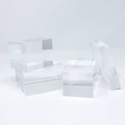 Perspex Cube Set (set of 4)