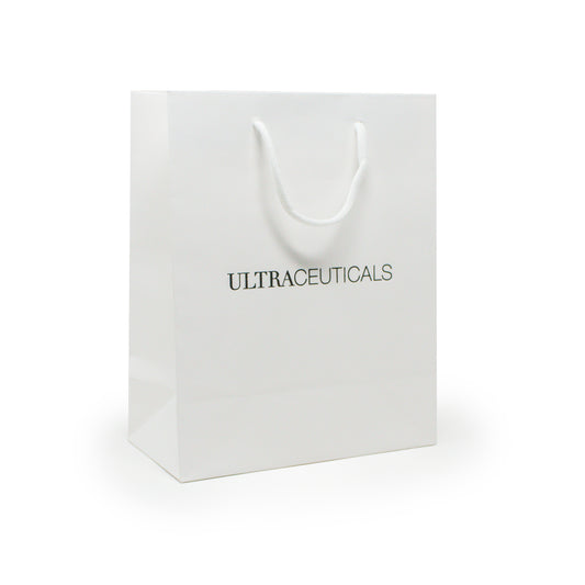 Small White Ultraceuticals Retail Tote Bags - singles